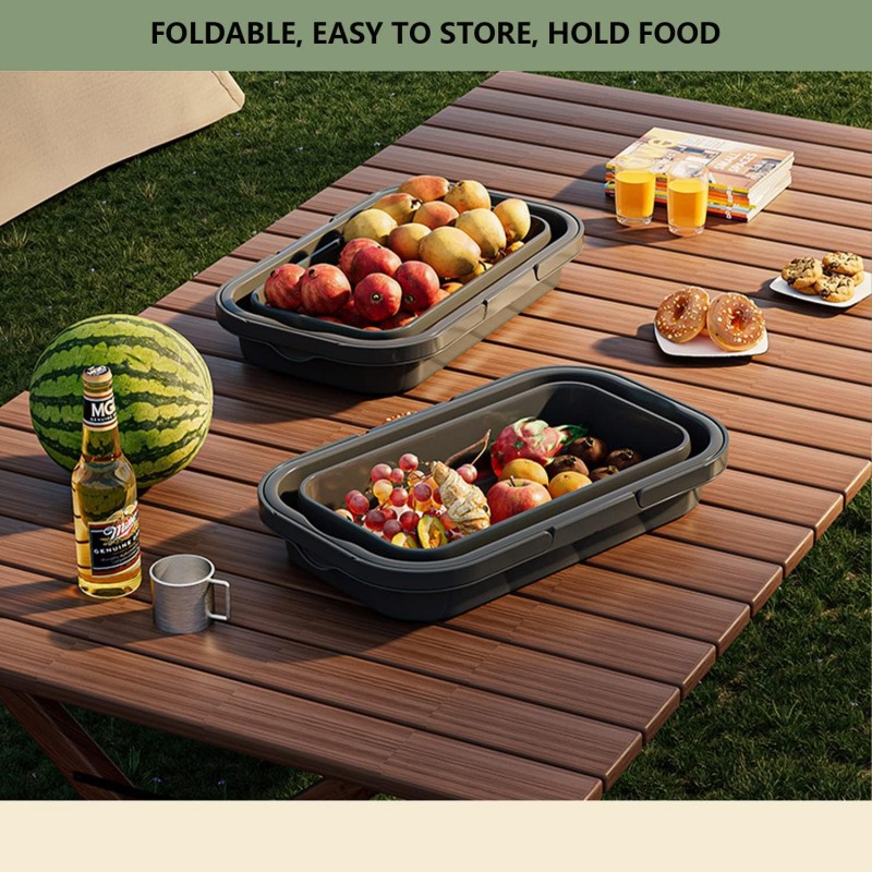 Összecsukható piknikkosár 3in1