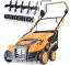 Aerator electric de gazon și scarificator de gazon 3în1 2600W