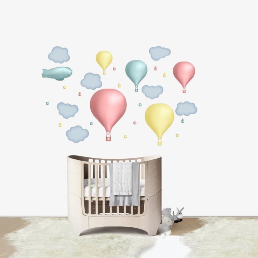 Autocolante cu design balon, 115 cm x 74 cm