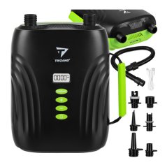 Elektrická SUP pumpa s 4000 mAh batériou, LCD displejom, USB-C a 6 nadstavcami