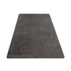 Covor elegant, de culoare gri închis