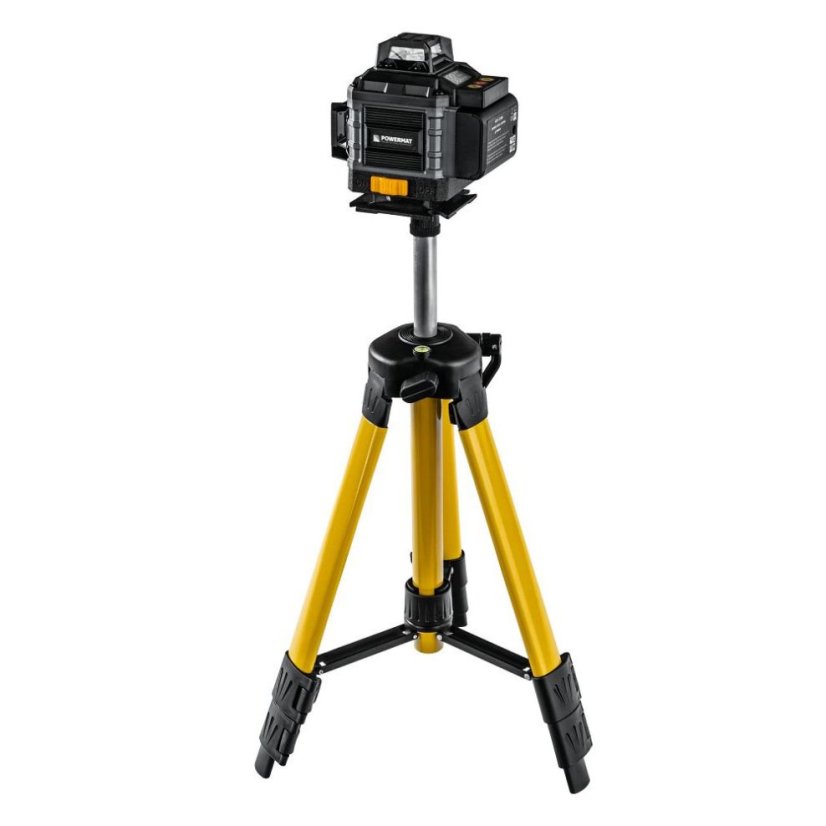 Križni laser 4D 16 linija 360° zeleni laser 40 m + tronožac PM-PLK-4DM2