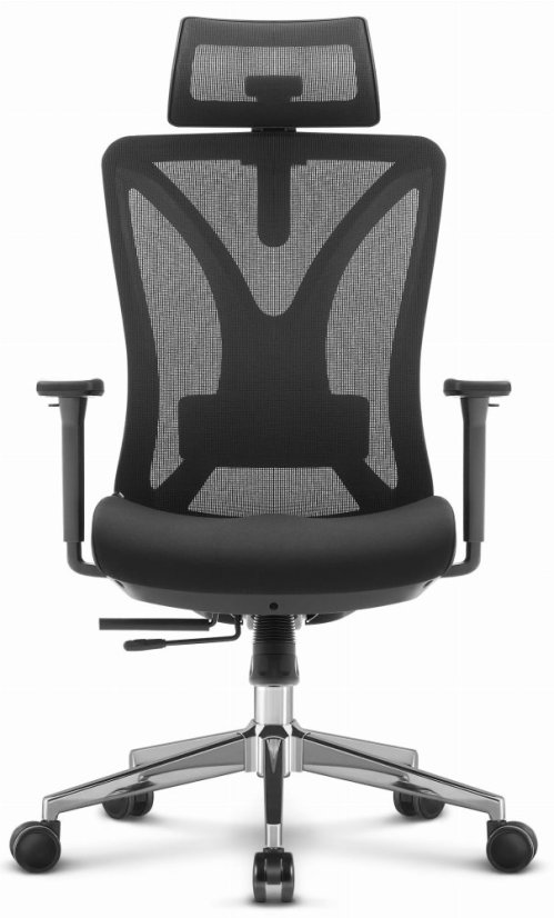 Kvalitná ergonomická kancelárska stolička HC-1054 - čierna