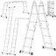 4x3 многофункционална шарнирна стълба