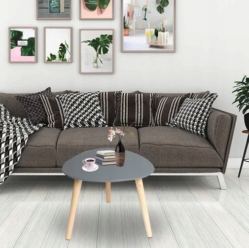 Konferenčný stolík 40 cm - sivý