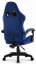 Gaming stol HC-1000 NAVY - žametna tkanina