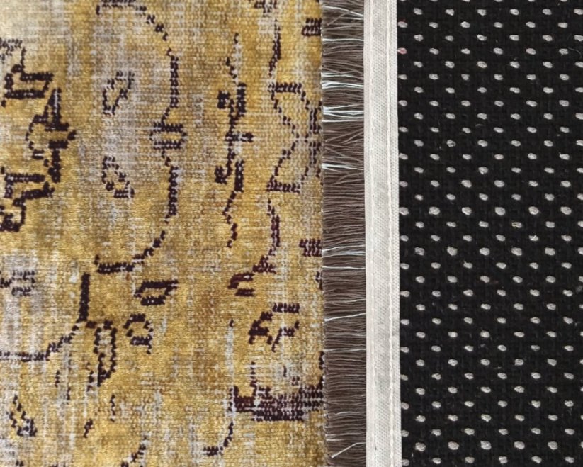 Vintage szőnyeg arany - Méret: Szélesség: 120 cm | Hossz: 170 cm