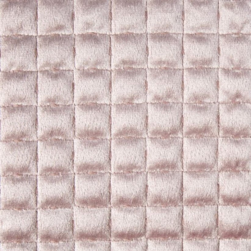 Cuvertură de pat matlasată roz