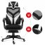 Gaming stol v beli barvi COMBAT 5.0 visoke kakovosti