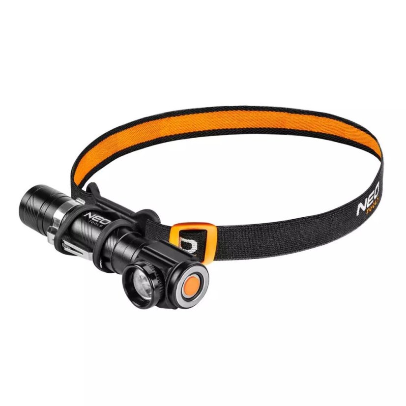 Lampada frontale ricaricabile a LED 800 lm