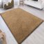 Jednofarebný koberec SHAGGY karamel
