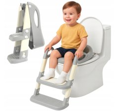 Gyermek WC-ülőke lépcsővel