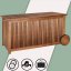 Box da giardino in legno di acacia 350 l