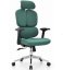 Ergonomická kancelářská židle ze síťoviny HC-1053 v elegantní eukalyptově zelené barvě