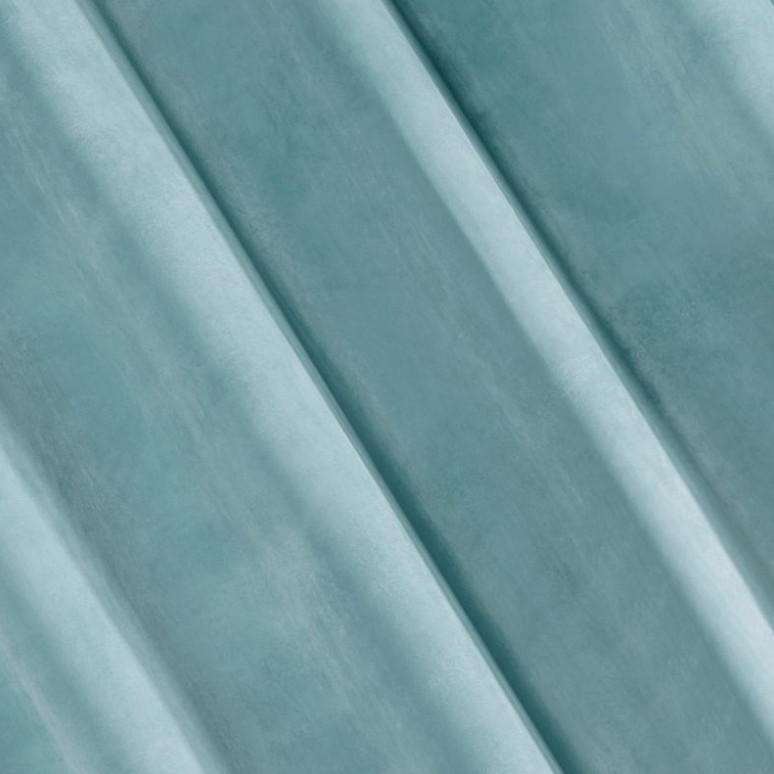 Zatemňovací jednobarevné závěsy ve světle modré barvě 140 x 270 cm