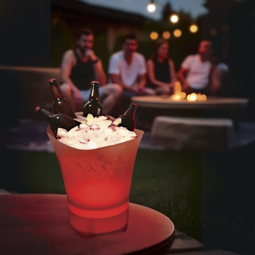 LED-Eiskübel mit Bluetooth-Lautsprecher