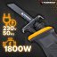 Fierăstrău pendular POWERMAT PM-PSZ-1800TN, 1800 W