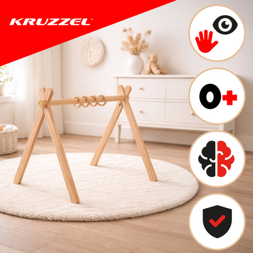 Fából készült oktatási állvány - BABY GYM