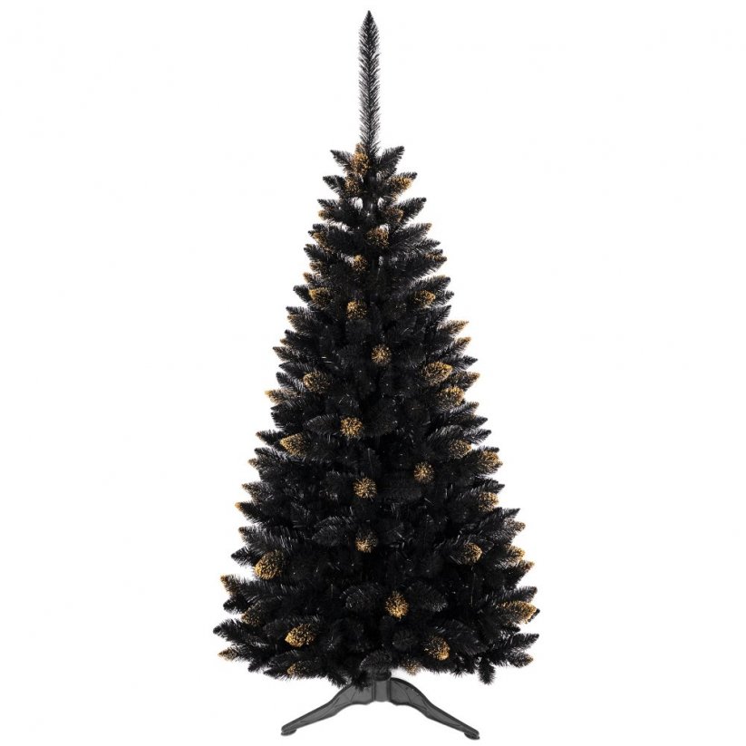 Noir arany akcentus karácsonyfa