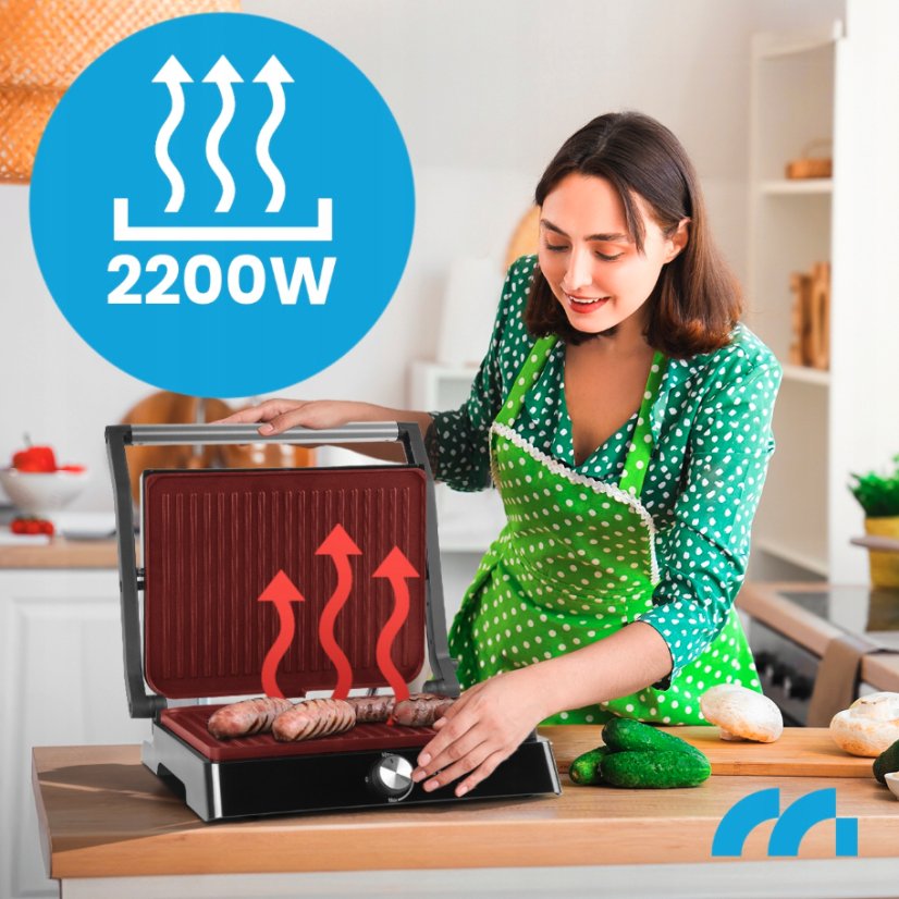 Elektrický gril a toustovač MALTEC SM3000W 2200W