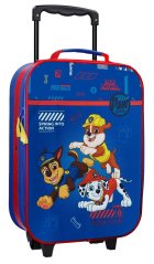 Detský modrý cestovný kufor Paw Patrol 16 l