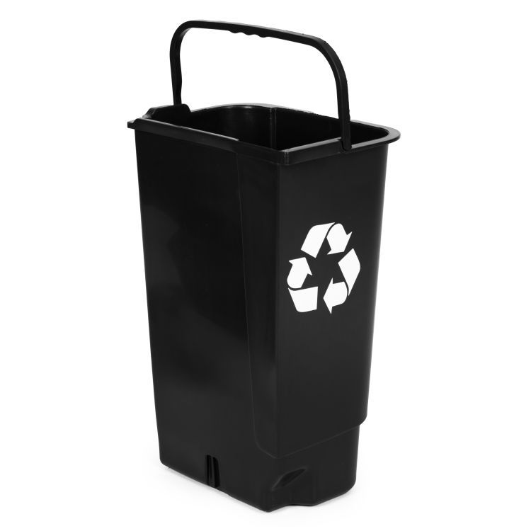 Hulladékválogató tartály 40 l - fekete
