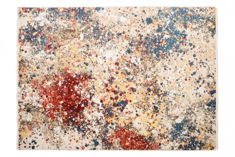 Stílusos szőnyeg absztrakt mintával a nappaliba