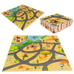 Große Schaumstoffmatte für Kinder 89,5 x 89,5 cm