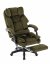 HC-1031 Ergonomska uredska stolica s osloncem za noge – Maslinasto zelena