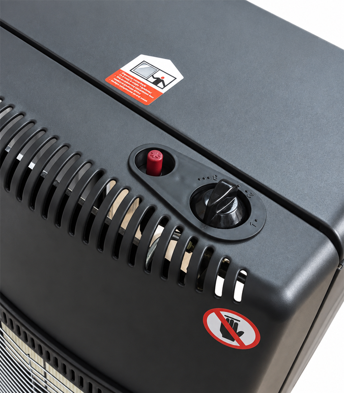 Keramický plynový ohřívač na LPG se 3 stupni výkonu – 4,2 kW