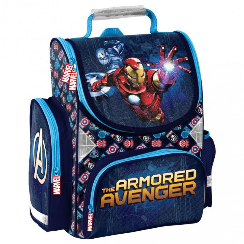 Školní taška Avengers v třídílné sadě