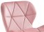 Scaun pivotant de birou ergonomic - catifea - Culoare: Violet