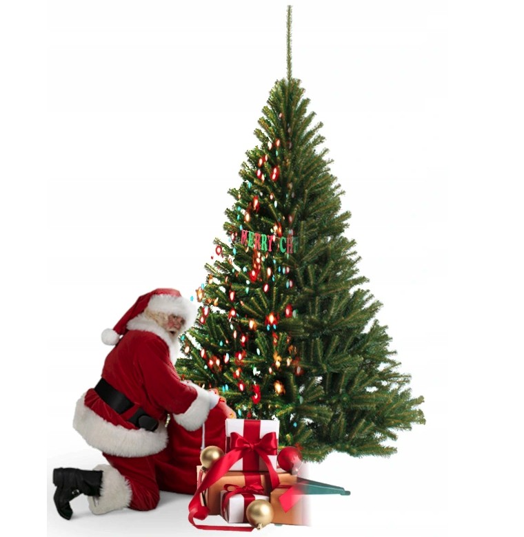 Bellissimo albero di Natale abete verde 150 cm