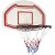 Hängender Basketballkorb mit Rückwand