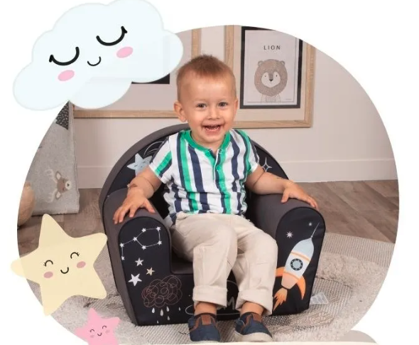 Schaumstoff-Kindersitz 51 x 33 x 42 cm Astronaut