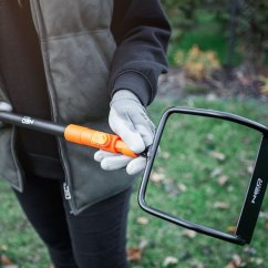 Aluminijska drška NEO Click 130 cm – TPR, izmjenjive glave