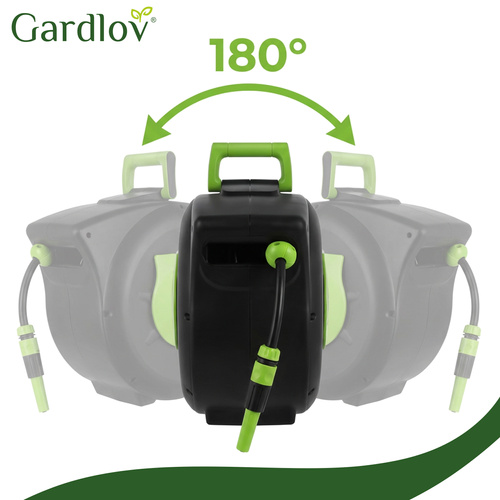 Automatický naviják zahradní hadice - Nástěnný naviják hadice s 30 m hadicí