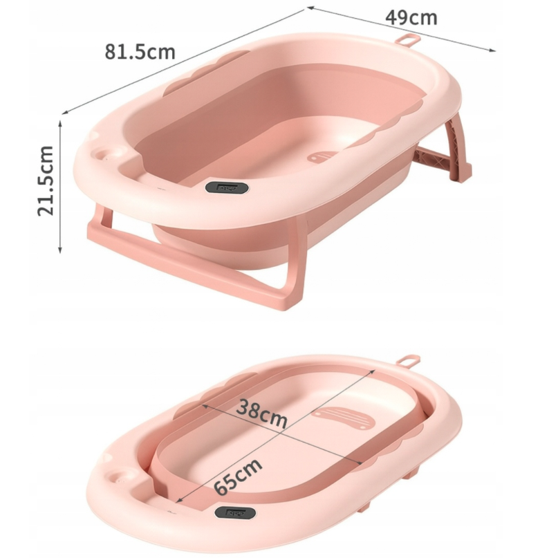 Összecsukható babakád VAIANA PREMIUM párnával - több színben