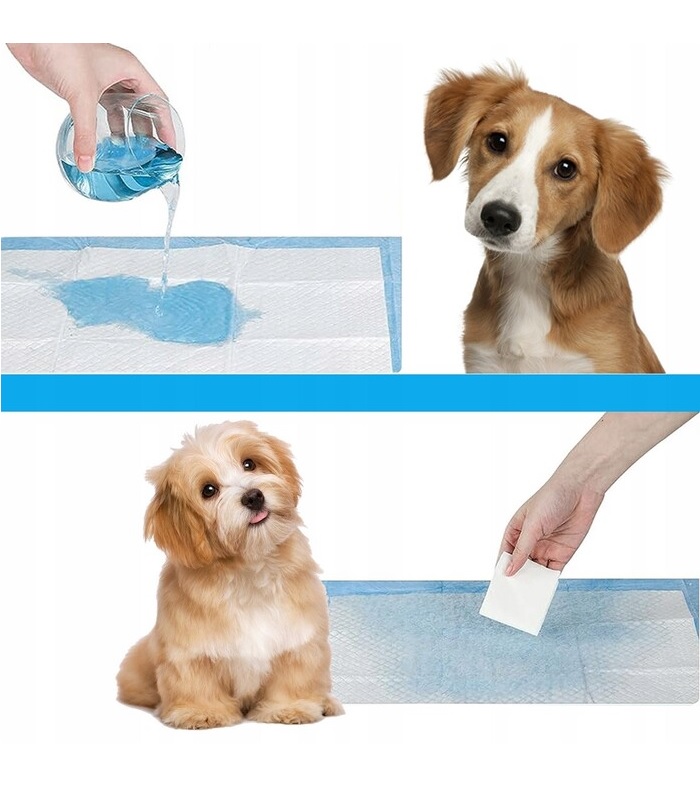 Tampon igienic super absorbant pentru animale de companie 60 x 90 cm - 50 buc.