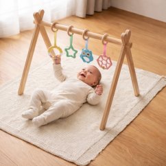 Fából készült oktatási állvány - BABY GYM