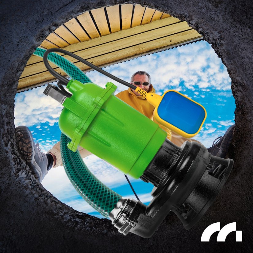 Pompă submersibilă pentru nămol cu tocător MalTec MasterPump 570W