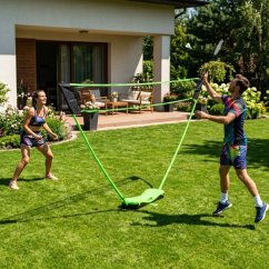 Set da badminton MovePro con rete e racchette