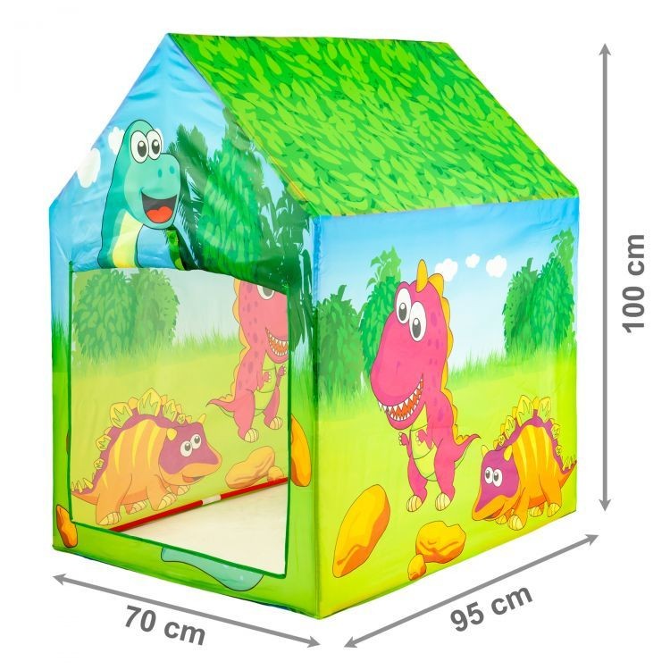 Tenda per bambini per giocare con un dinosauro