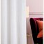 Завеса  La Rossa  в бял цвят на панделка 140 x 250 cm
