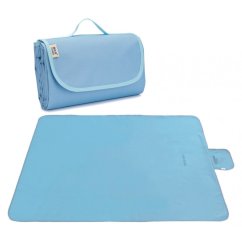 Pătură de picnic în albastru deschis 200 x 145 cm
