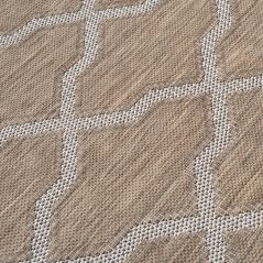 Terrassenteppich mit schönem Muster