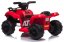 Quad a batteria per bambini rosso