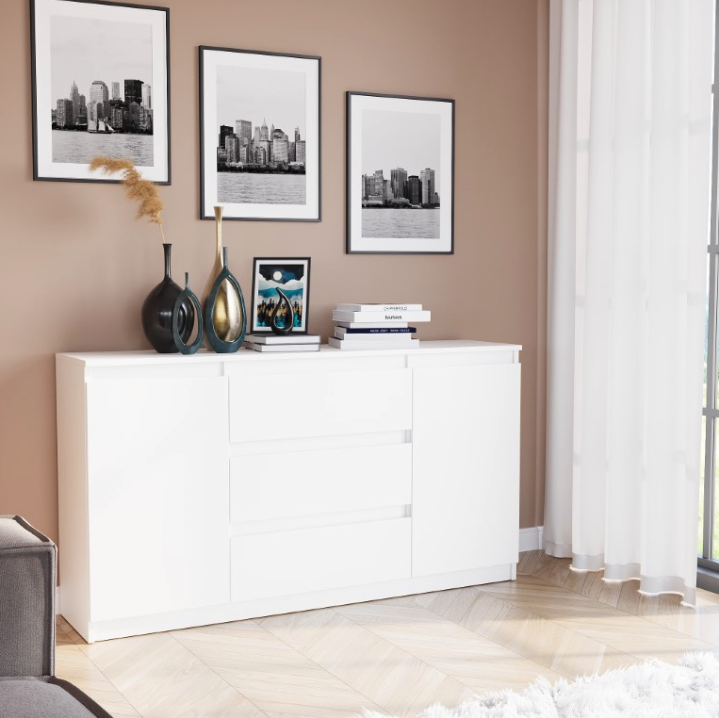 Geräumige Kommode R-140-S3 - verschiedene Farbvarianten