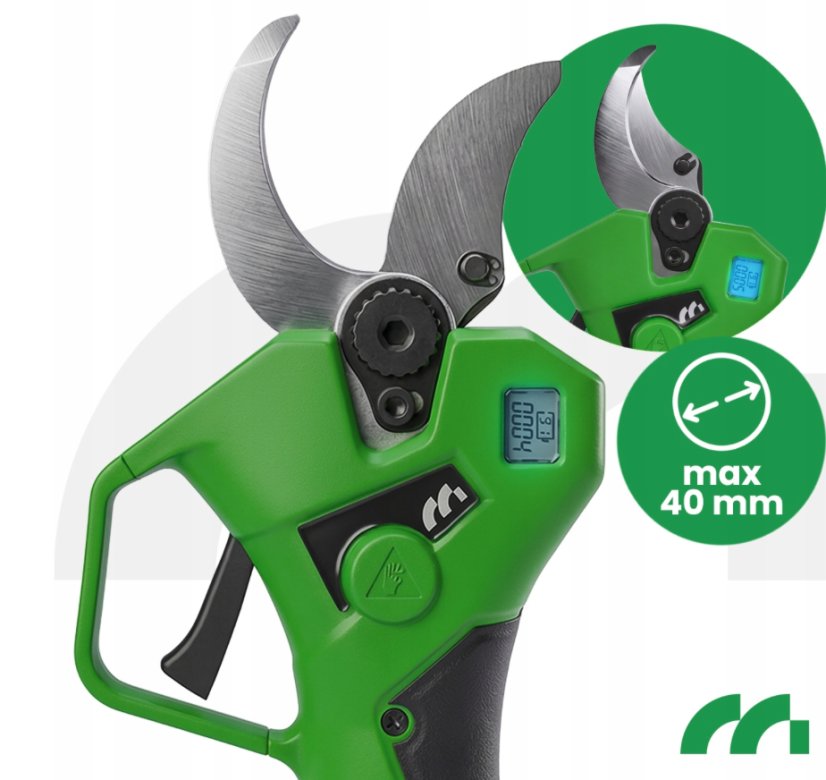 Akumulátorové zahradní nůžky MASTERCUT500W - Elektrické nůžky do 40 mm