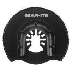 Lamă semirotundă HSS pentru metal, 80 mm, 200 de dinți 56H061 GRAPHITE